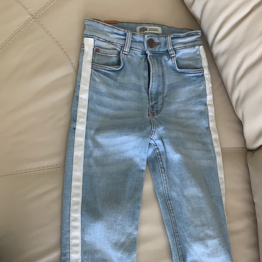 Zara High Waisted Skinny Jeans Eur 32/USA 00/ Mex 22